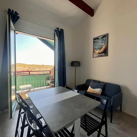 Coeur Ocean - 50 M De La Plage - Vue Dune Et Ocean - 5 Pers 卡布勒通